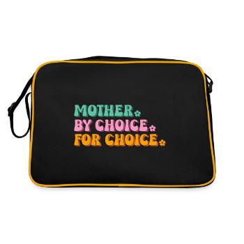 Mother By Choice For Choice - Retro Bag - black/gold - Back