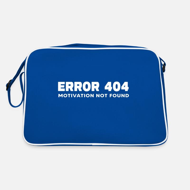 nerd coder server erreur de téléchargement 404 Sac Retro