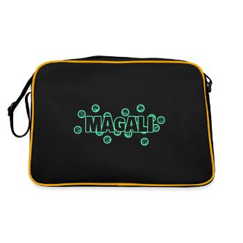 Funny Magali - Retro Bag - black/gold - Back