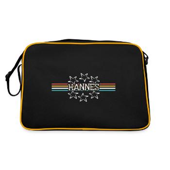 Stern Hannes - Sac Retro - noir/or - Dos