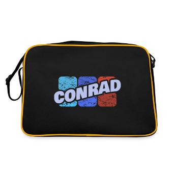 Conrad as Conrad - Retro Bag - black/gold - Back