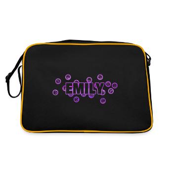 Emily comme nom - Sac Retro - noir/or - Dos