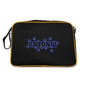 Antonia as love - Retro Bag - black/gold - Back