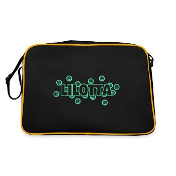 Funny Lilotta - Retro Bag - black/gold - Back