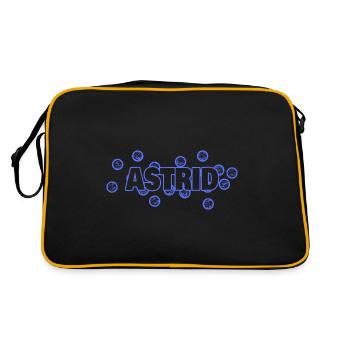 Astrid as Love - Retro Bag - black/gold - Back