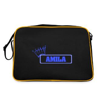 Sœur Amila - Sac Retro - noir/or - Dos