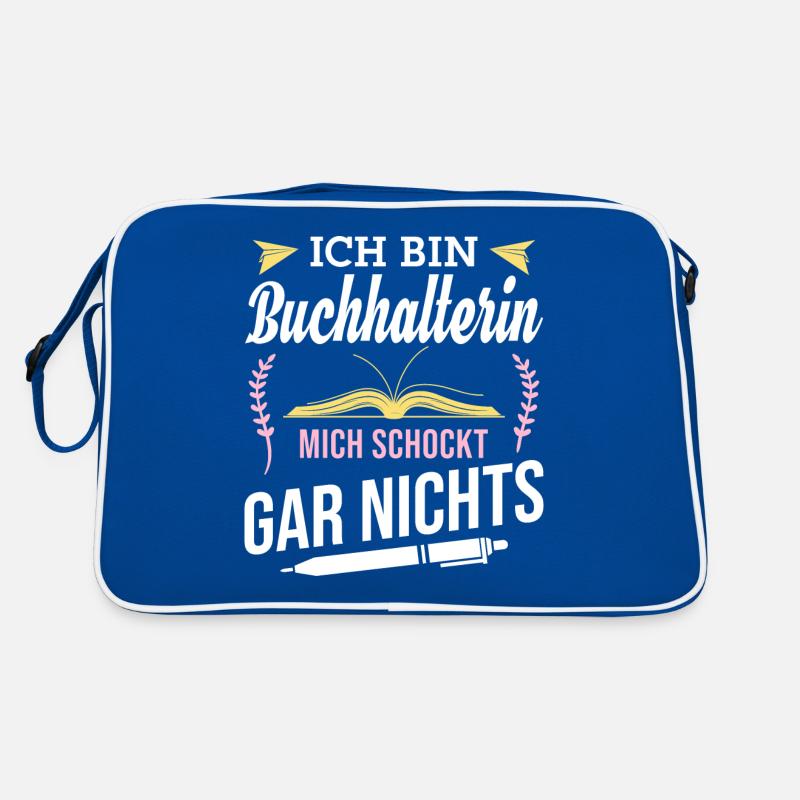 Je suis comptable, rien ne me choque Sac Retro