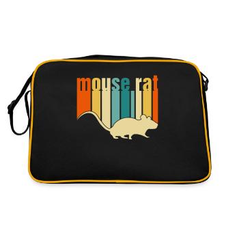 Mouse Rater Mouse Rat Parcs et loisirs Scarec - Sac Retro - noir/or - Dos