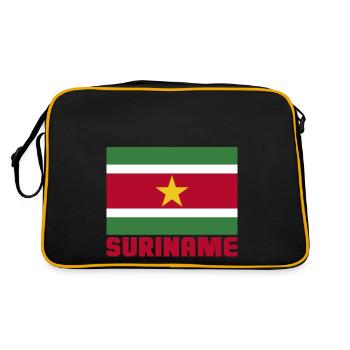 Suriname - Sac Retro - noir/or - Dos
