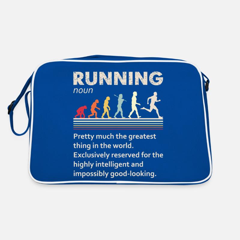 Running Evolution Funny Definition For Runners Retro Bag