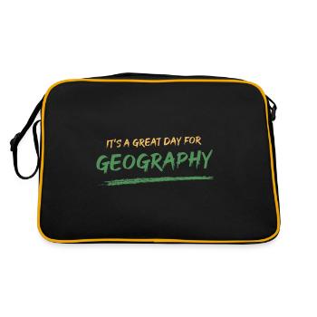 A great day for the international technical college f - Retro Bag - black/gold - Back