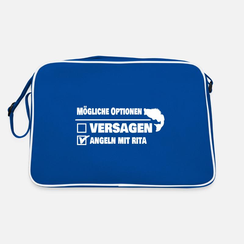 Angeln mit rita oder versagen Retro Tasche