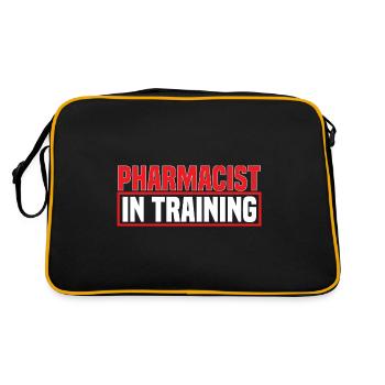 Pharmacist in training Pharmacy student pharmacy - Retro Bag - black/gold - Back