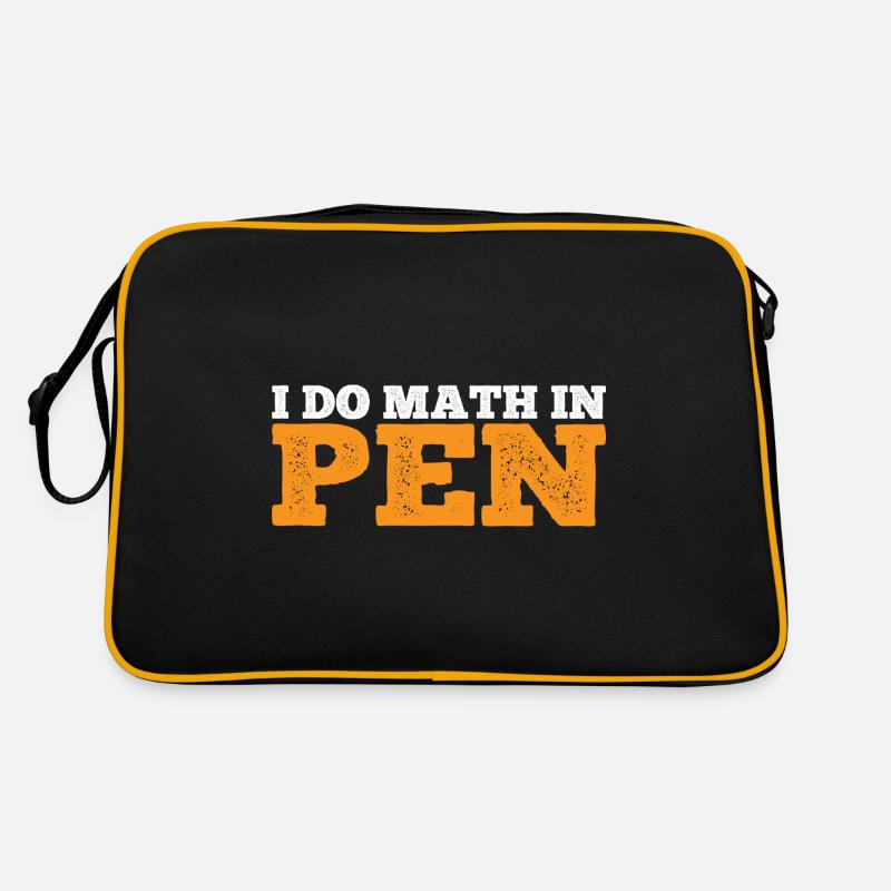Je fais des maths au stylo 18 Sac Retro