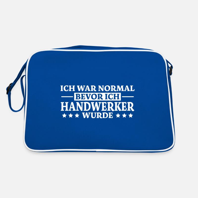 Handwerker Spruch Heimwerker Handwerker Geschenk Retro Tasche