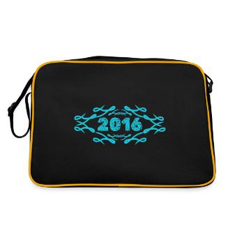2016 2016 - Retro Bag - black/gold - Back