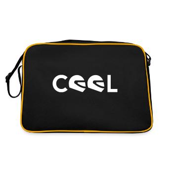 Kühl - Retro Tasche - Schwarz/Gold - Hinten