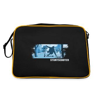 cascadescooter scooter stuntscooter e-scooter - Sac Retro - noir/or - Dos