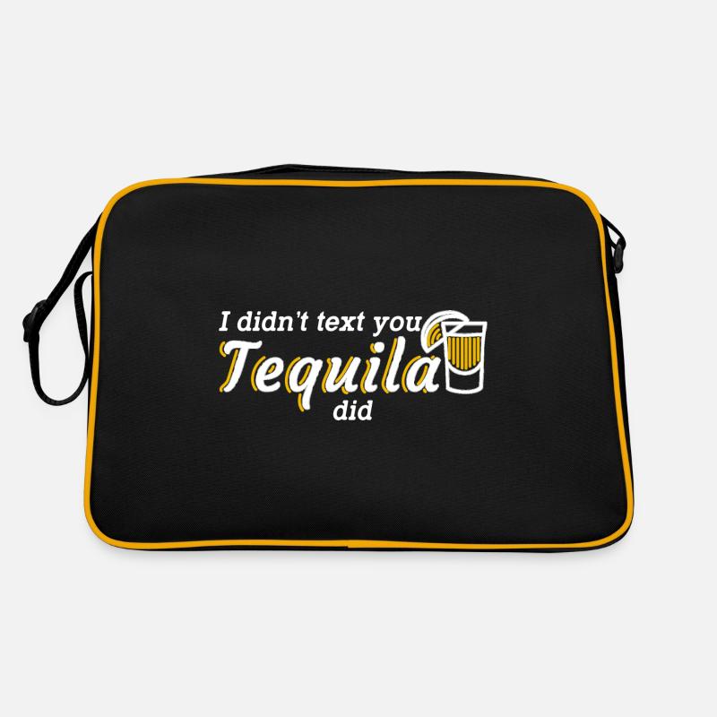 I Didn't Text You, Tequila Did 2 Retro Tasche
