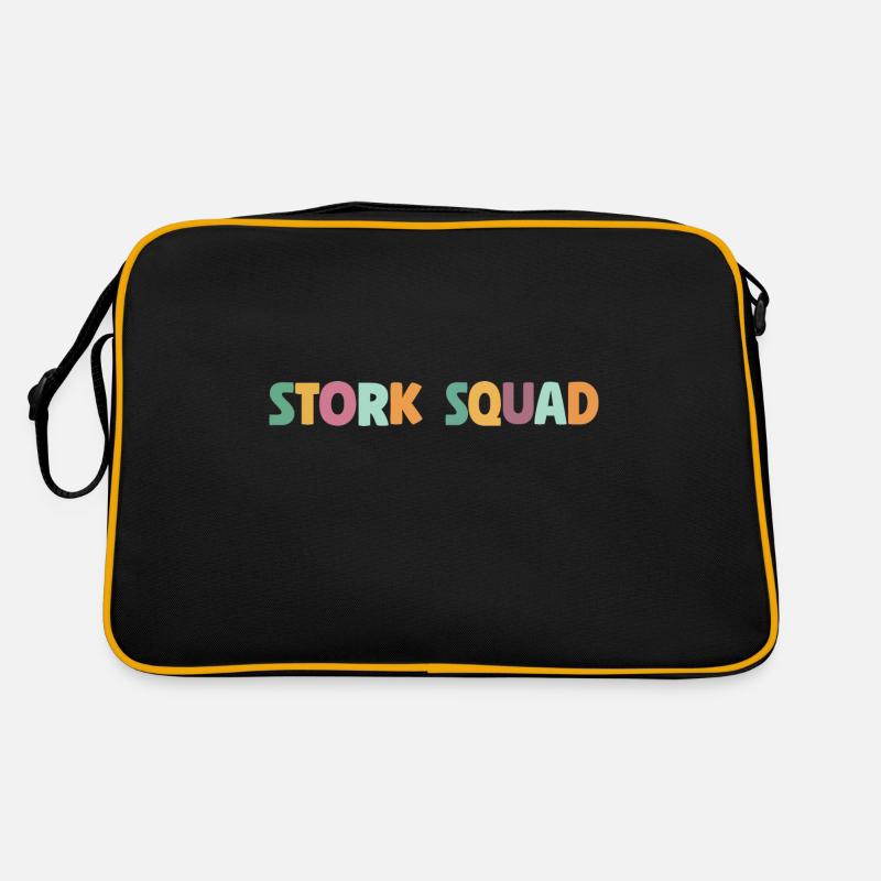 Stork Squad Labor & Delivery Nurse Retro Tasche