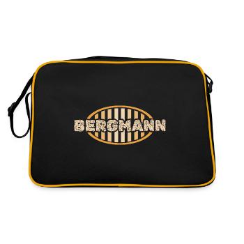 Mineur d’emploi - Sac Retro - noir/or - Dos