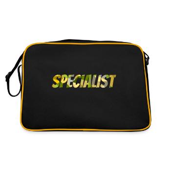 specialist - Retro Bag - black/gold - Back