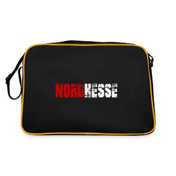 North Hesse North Hesse - Retro Bag - black/gold - Back