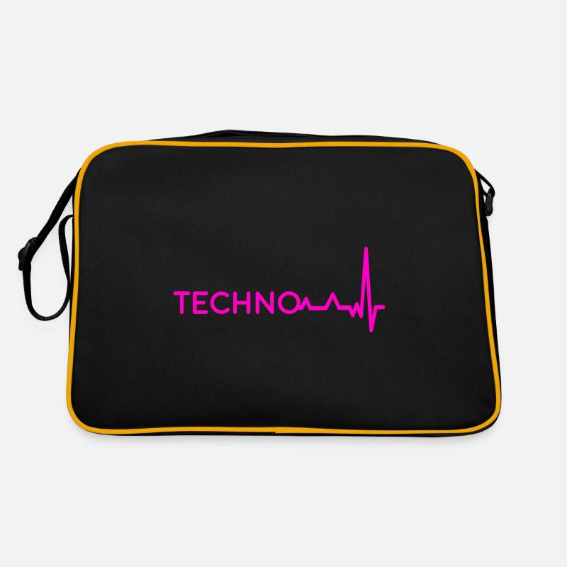 Techno Music Dance Club Electronic Underground Rav Retro Bag
