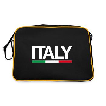 Italy Europe Flag 2021 Jersey - Retro Bag - black/gold - Back