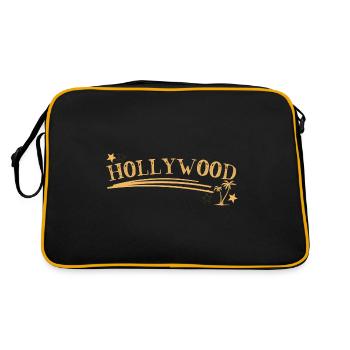 Hollywood Palmen étoiles - Sac Retro - noir/or - Dos