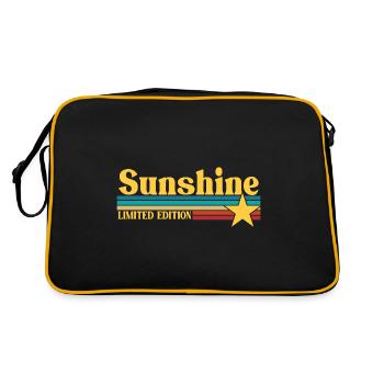Rétro Soleil - Sac Retro - noir/or - Dos
