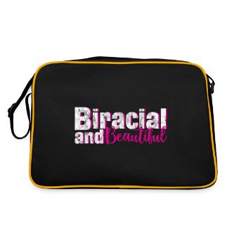 Biracial et beau 3 - Sac Retro - noir/or - Dos