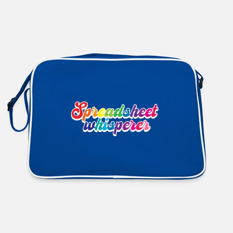 Spreadsheet Whisperer Retro Bag