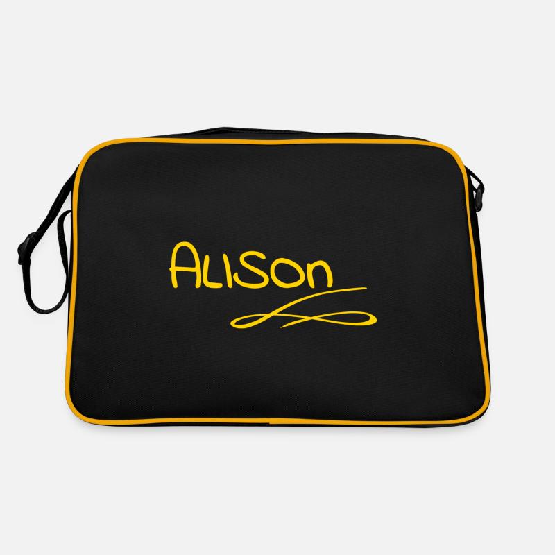 Alison comme prénom Sac Retro