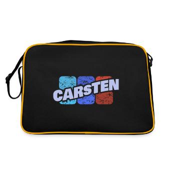 Carsten Carsten - Retro Bag - black/gold - Back