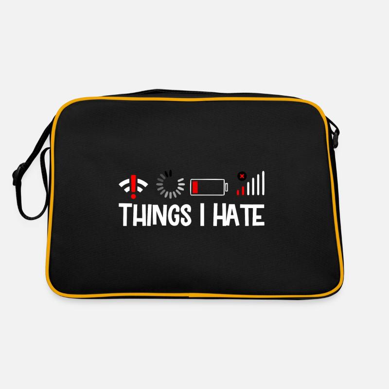Les choses que je déteste Sac Retro