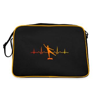 Strength Training Aerobic Fitness Training Aerobics - Retro Bag - black/gold - Back