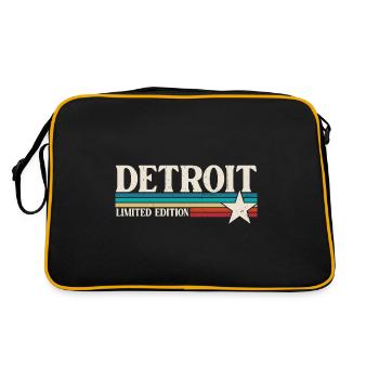 Detroit - Sac Retro - noir/or - Dos