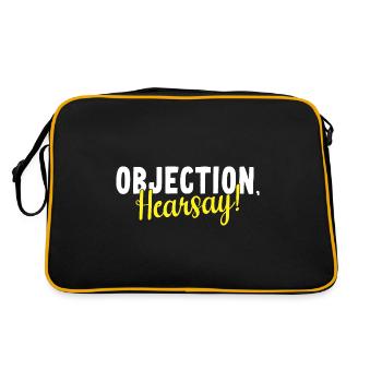 Objection Hearsay - Retro Bag - black/gold - Back