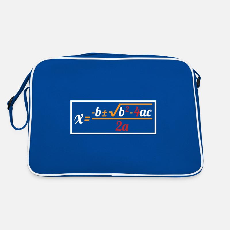 Quadratic Formula For Math Class 8 Retro Bag