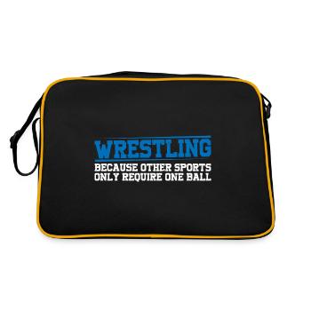 Lutte Autres sports ne nécessitent qu’une balle 4 - Sac Retro - noir/or - Dos