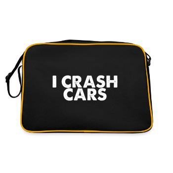 I Crash Cars 3 - Retro Bag - black/gold - Back