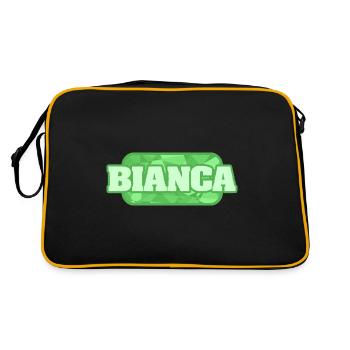 Bio Bianca - Sac Retro - noir/or - Dos