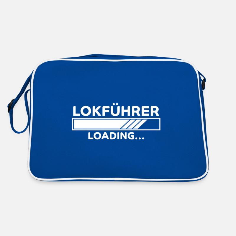 Lokführer Spruch Eisenbahn Witz Lokführer Geschenk Retro Tasche