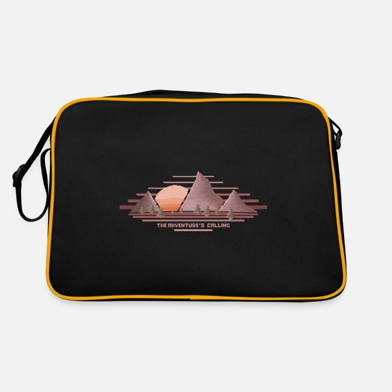 Das Abenteuer ruft Retro Tasche