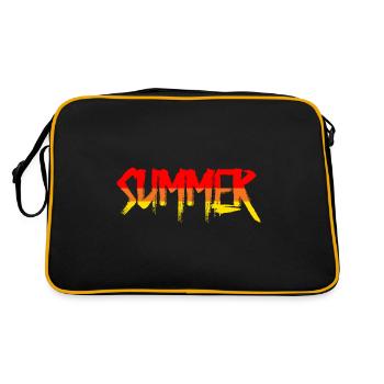 Été Sommer - Sac Retro - noir/or - Dos
