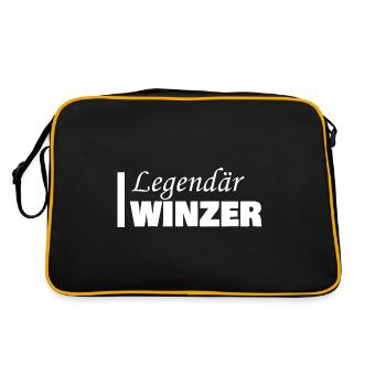 Vigneron - Sac Retro - noir/or - Dos