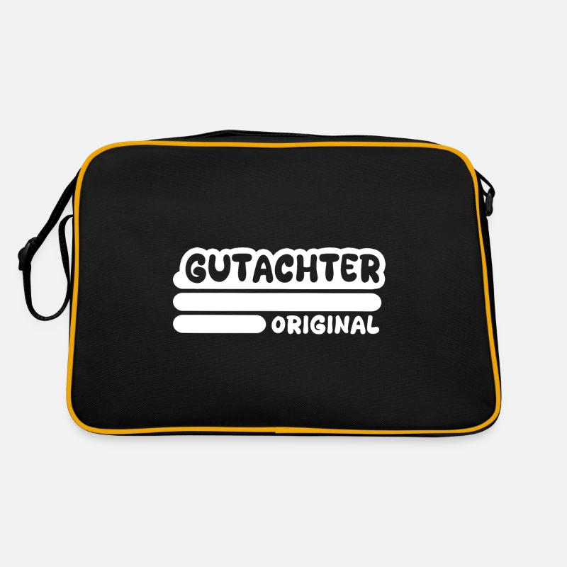 Beruf Gutachter Retro Tasche