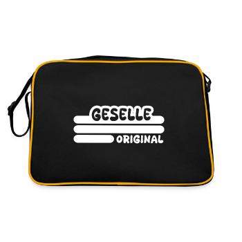 Occupation journeyman - Retro Bag - black/gold - Back