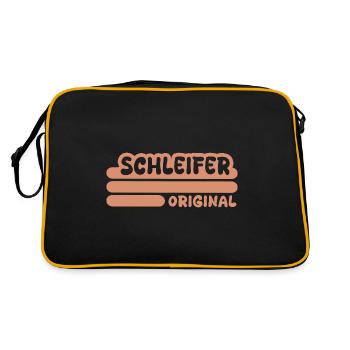 Le métier de broyeur - Sac Retro - noir/or - Dos